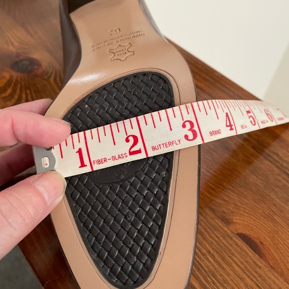 Brown and snakeskin Italian loafers 6 1/2 - Picture 12 of 13